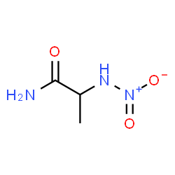 ChemSpider 2D Image | 2-(Nitroamino)propanamide | C3H7N3O3