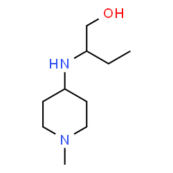 ChemSpider 2D Image | 2-[(1-Methyl-4-piperidinyl)amino]-1-butanol | C10H22N2O
