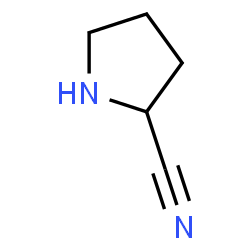 ChemSpider 2D Image | 2-Pyrrolidinecarbonitrile | C5H8N2