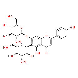 ChemSpider 2D Image | Saponarin | C27H30O15
