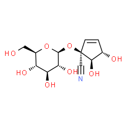 ChemSpider 2D Image | Gynocardin | C12H17NO8