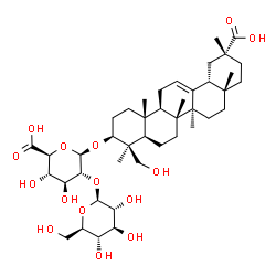 ChemSpider 2D Image | Azukisaponin III | C42H66O15