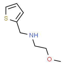 ChemSpider 2D Image | 2-Methoxy-N-(2-thienylmethyl)ethanamine | C8H13NOS