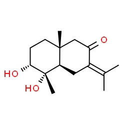 ChemSpider 2D Image | Cuauhtemone | C15H24O3