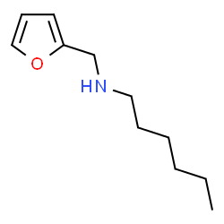 ChemSpider 2D Image | N-(2-Furylmethyl)-1-hexanamine | C11H19NO