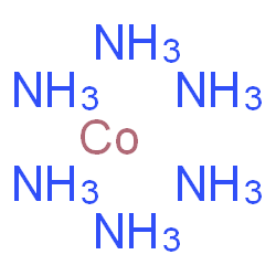 ChemSpider 2D Image | Cobalt hexaammoniate | H18CoN6