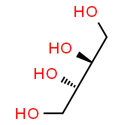 ChemSpider 2D Image | D-TREITOL | C4H10O4
