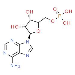 ChemSpider 2D Image | (4xi)-Adenylic acid | C10H14N5O7P