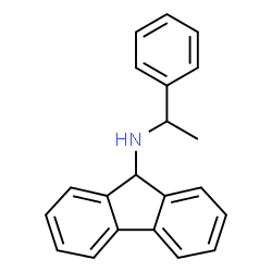 ChemSpider 2D Image | N-(1-Phenylethyl)-9H-fluoren-9-amine | C21H19N