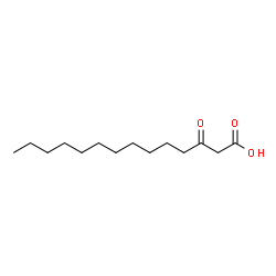 ChemSpider 2D Image | 3-Oxotetradecanoic acid | C14H26O3