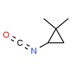 ChemSpider 2D Image | 2-Isocyanato-1,1-dimethylcyclopropane | C6H9NO