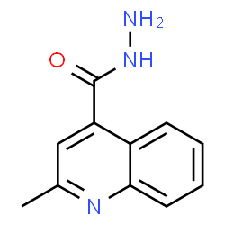 ChemSpider 2D Image | 2-Methyl-4-quinolinecarbohydrazide | C11H11N3O