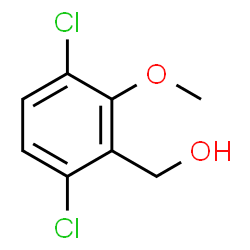 ChemSpider 2D Image | (3,6-Dichloro-2-methoxyphenyl)methanol | C8H8Cl2O2
