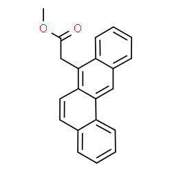 ChemSpider 2D Image | Methyl 7-tetraphenylacetate | C21H16O2