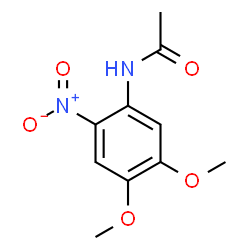 ChemSpider 2D Image | 4,5-Dimethoxy-2-nitroacetanilide | C10H12N2O5