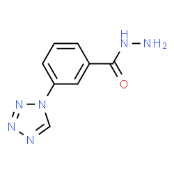 ChemSpider 2D Image | 3-(1H-Tetrazol-1-yl)benzohydrazide | C8H8N6O