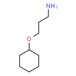 ChemSpider 2D Image | 3-(Cyclohexyloxy)-1-propanamine | C9H19NO
