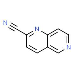 ChemSpider 2D Image | 2-Cyano-1,6-naphthyridine | C9H5N3
