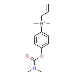 ChemSpider 2D Image | N-Allyl-4-[(dimethylcarbamoyl)oxy]-N,N-dimethylanilinium | C14H21N2O2