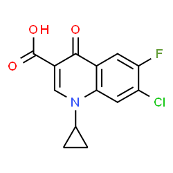 ChemSpider 2D Image | Q-Acid | C13H9ClFNO3