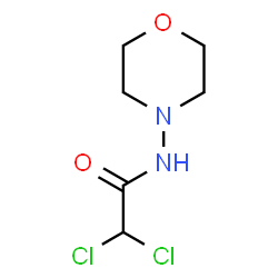 ChemSpider 2D Image | 2,2-Dichloro-N-(4-morpholinyl)acetamide | C6H10Cl2N2O2