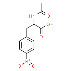 ChemSpider 2D Image | N-Acetyl-4-nitrophenylalanine | C11H12N2O5