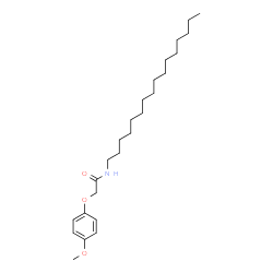 ChemSpider 2D Image | N-Hexadecyl-2-(4-methoxyphenoxy)acetamide | C25H43NO3