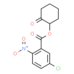ChemSpider 2D Image | 2-Oxocyclohexyl 5-chloro-2-nitrobenzoate | C13H12ClNO5