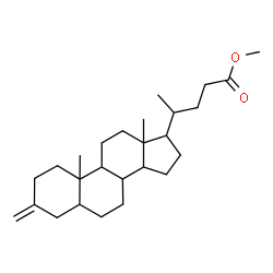 ChemSpider 2D Image | Methyl 3-methylenecholan-24-oate | C26H42O2