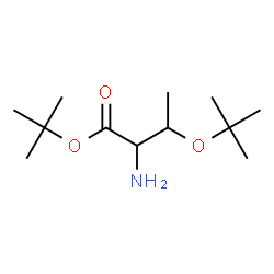 ChemSpider 2D Image | 2-Methyl-2-propanyl O-(2-methyl-2-propanyl)threoninate | C12H25NO3