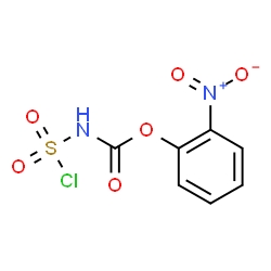 ChemSpider 2D Image | 2-Nitrophenyl (chlorosulfonyl)carbamate | C7H5ClN2O6S