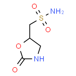 ChemSpider 2D Image | 1-(2-Oxo-1,3-oxazolidin-5-yl)methanesulfonamide | C4H8N2O4S
