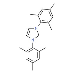 ChemSpider 2D Image | 1,3-Dimesityl-2,3-dihydro-1H-imidazole | C21H26N2