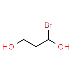 ChemSpider 2D Image | 1-Bromo-1,3-propanediol | C3H7BrO2