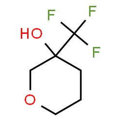 ChemSpider 2D Image | 3-(trifluoromethyl)oxan-3-ol | C6H9F3O2