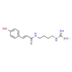 ChemSpider 2D Image | p-coumaroylagmatine | C14H20N4O2