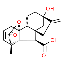 ChemSpider 2D Image | gibberellin A5 | C19H22O5