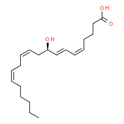 ChemSpider 2D Image | 9(R)-HETE | C20H32O3