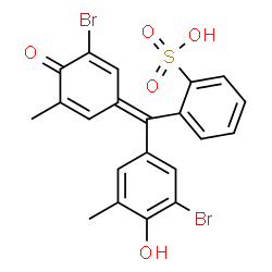 ChemSpider 2D Image | Bromocresol Purple | C21H16Br2O5S
