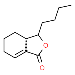 ChemSpider 2D Image | (3aS)-3-Butyl-3a,4,5,6-tetrahydro-2-benzofuran-1(3H)-one | C12H18O2