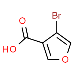 ChemSpider 2D Image | 4-Bromo-3-furoic acid | C5H3BrO3