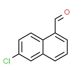 ChemSpider 2D Image | 6-Chloro-1-naphthaldehyde | C11H7ClO