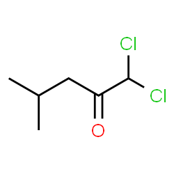 ChemSpider 2D Image | 1,1-Dichloro-4-methyl-2-pentanone | C6H10Cl2O
