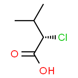 ChemSpider 2D Image | (S)-alpha-Chloroisovaleric acid | C5H9ClO2