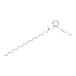 ChemSpider 2D Image | N-[2-(2-Ethoxyethoxy)phenyl]-N~2~-hexadecylglycinamide | C28H50N2O3