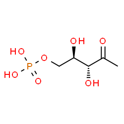 ChemSpider 2D Image | 1-Deoxy-5-O-phosphono-D-ribulose | C5H11O7P
