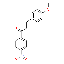 ChemSpider 2D Image | trans-4-Methoxy-4'-nitrochalcone | C16H13NO4