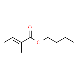 ChemSpider 2D Image | BUTYL TIGLATE | C9H16O2