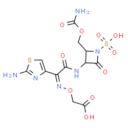 ChemSpider 2D Image | Carumonam | C12H14N6O10S2