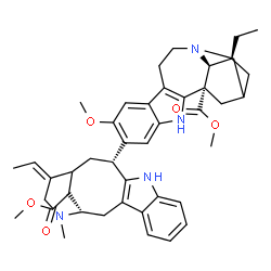 ChemSpider 2D Image | Methyl 12-methoxy-13-[(3alpha,19Z)-17-methoxy-17-oxovobasan-3-yl]ibogamine-18-carboxylate | C43H52N4O5